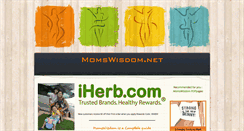 Desktop Screenshot of momswisdom.net